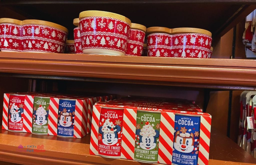 Candy Cane Mickey Mouse Christmas Cocoa Disney World Christmas Merchandise and Gift Ideas. Keep reading to learn about the best things to do at Disney World for Christmas.