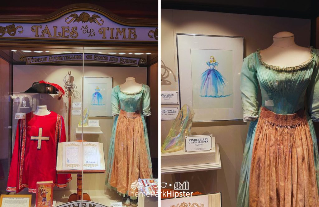 Impressions de France with Cinderella Film Props in the France Pavilion at EPCOT in Walt Disney World Florida