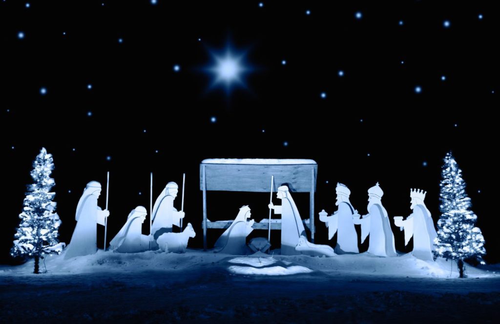 Three Kings Nativity Scene for Christmas