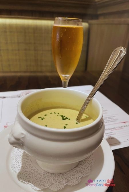 La Creperie Potato Soup with Cider