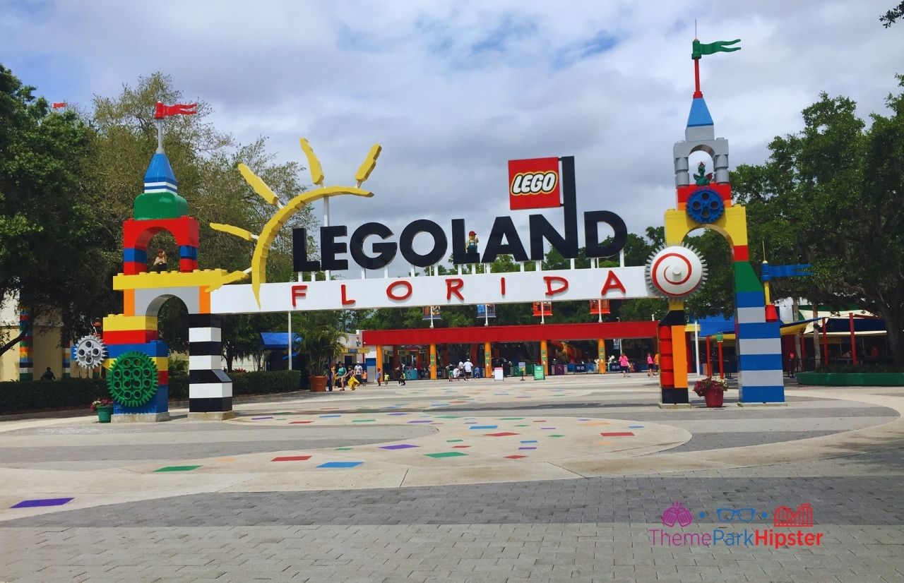 Legoland Florida Welcome Sign