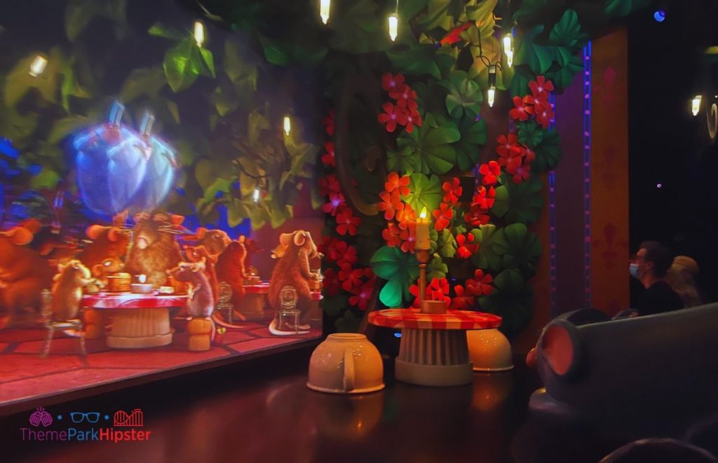 Remy’s Ratatouille Adventure final scene Walt Disney World Epcot Theme Park