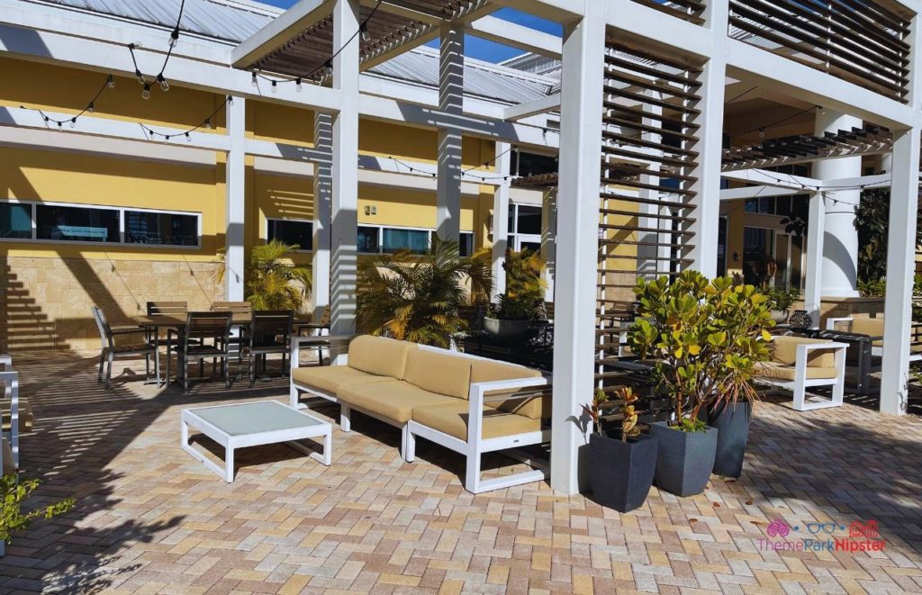 Wyndham Grand Resort in Orlando Florida Outdoor Dining Area