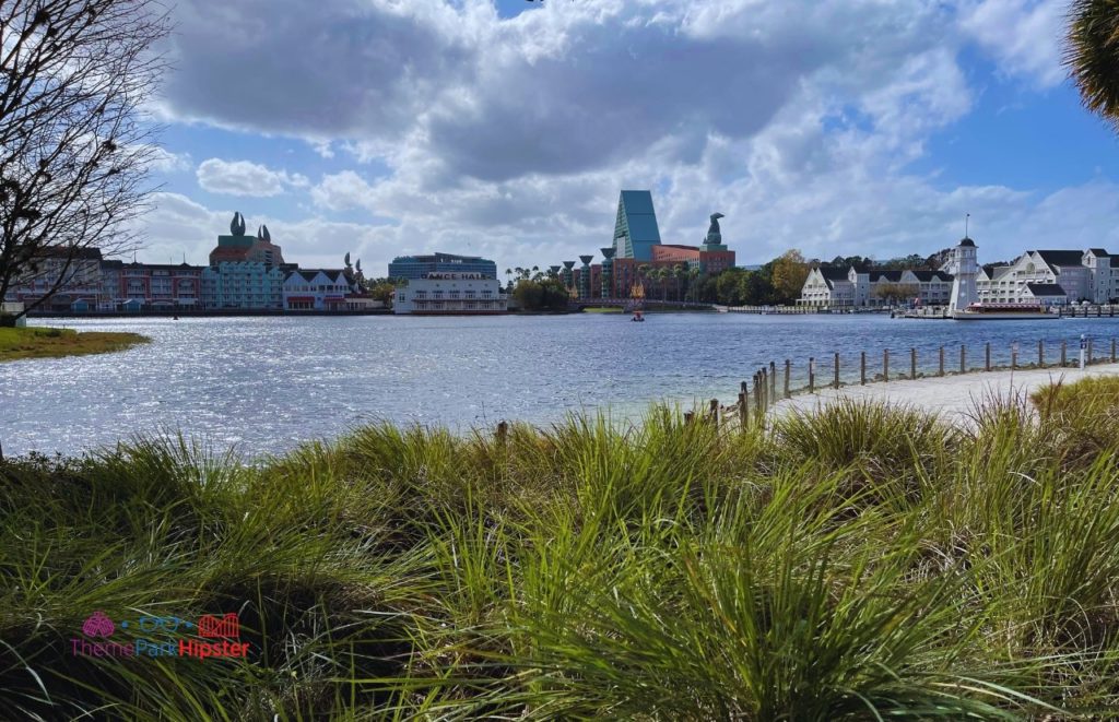 Beach Club Resort Epcot Lagoon with Swan and Dolphin Boardwalk and Yacht Club. Keep reading to learn how to do Disney World on a Budget for a solo trip.
