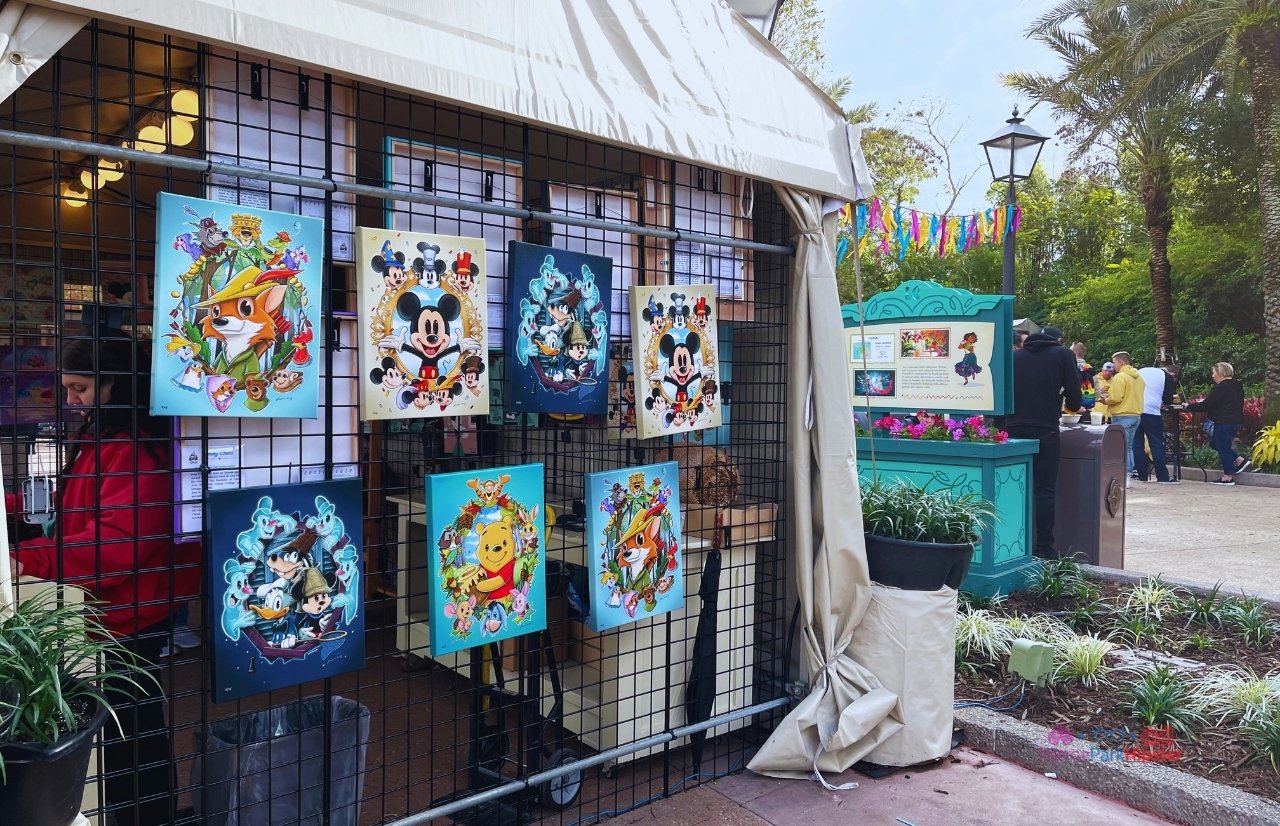 Epcot International Festival of the Arts 2022 New Artwork. Keep reading to get the best Disney World souvenirs to buy for your trip!