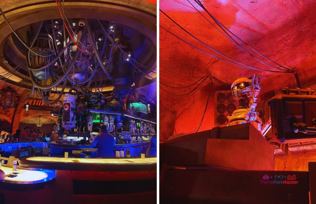 Disney Hollywood Studios DJ Rex in Star Wars Land at Oga’s Cantina. Keep reading to find out what best drinks at Oga's Cantina are in Disney World Hollywood Studios and Disneyland.