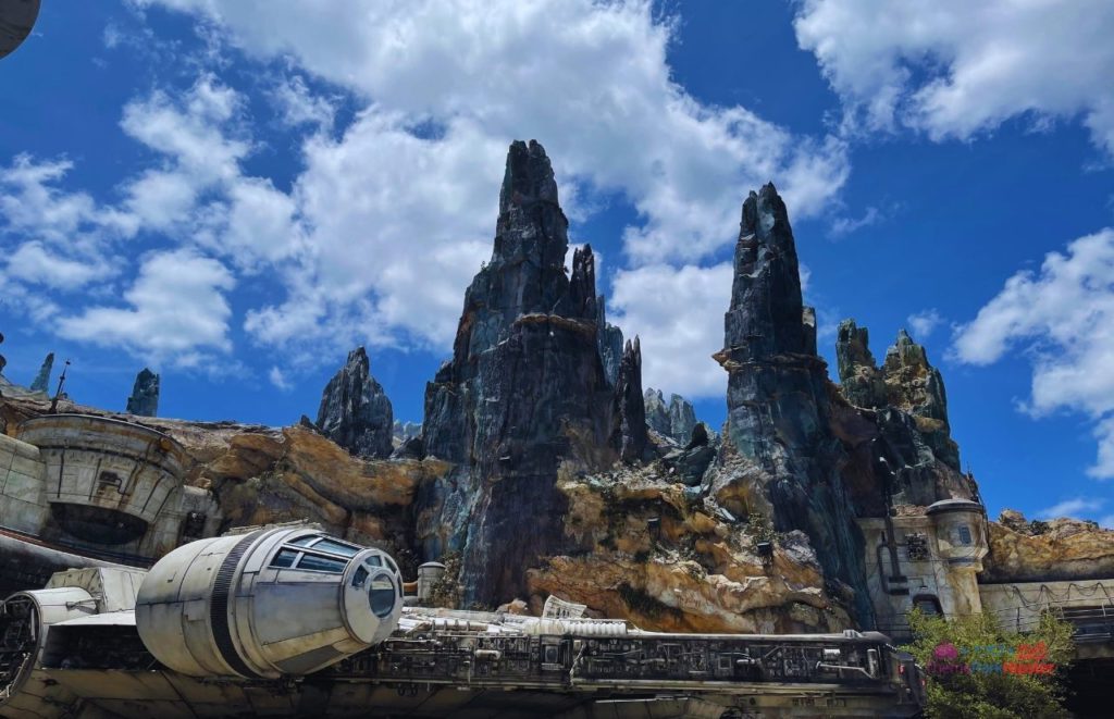 Disney Hollywood Studios Star Wars Land Millennium Falcon Ride Queue Entrance. Keep reading to know when is the Slowest Time at Disney World.