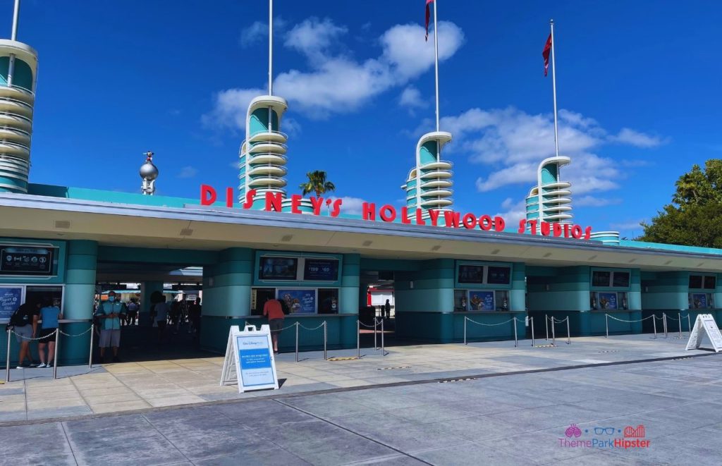 Disney Hollywood Studios Ticket Gates. Keep reading to know when is the Slowest Time at Disney World.