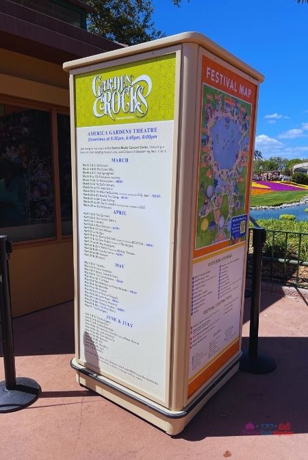 Epcot Flower and Garden Festival Garden Rocks Schedule. Keep reading to get the best things to do at Epcot Flower and Garden Festival.