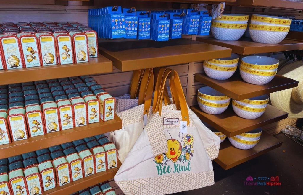 Epcot Flower and Garden Festival Merchandise with the Bee