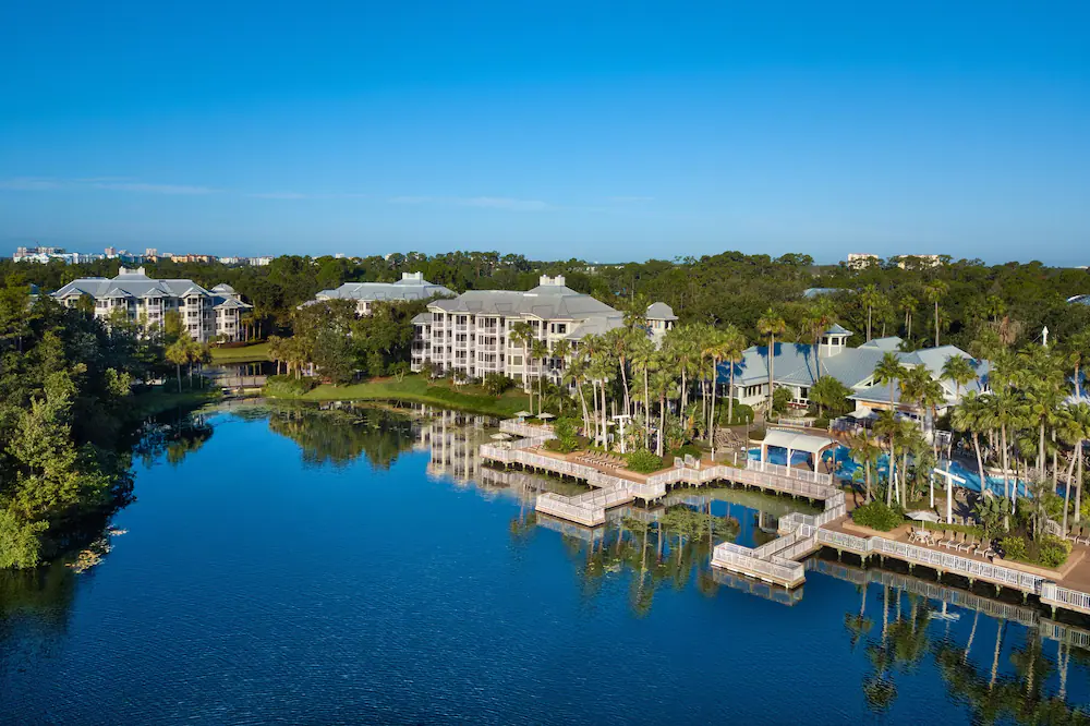 Marriott's Cypress Harbour Villas Resort View. Keep reading to learn about the best cheap hotels near SeaWorld Orlando.