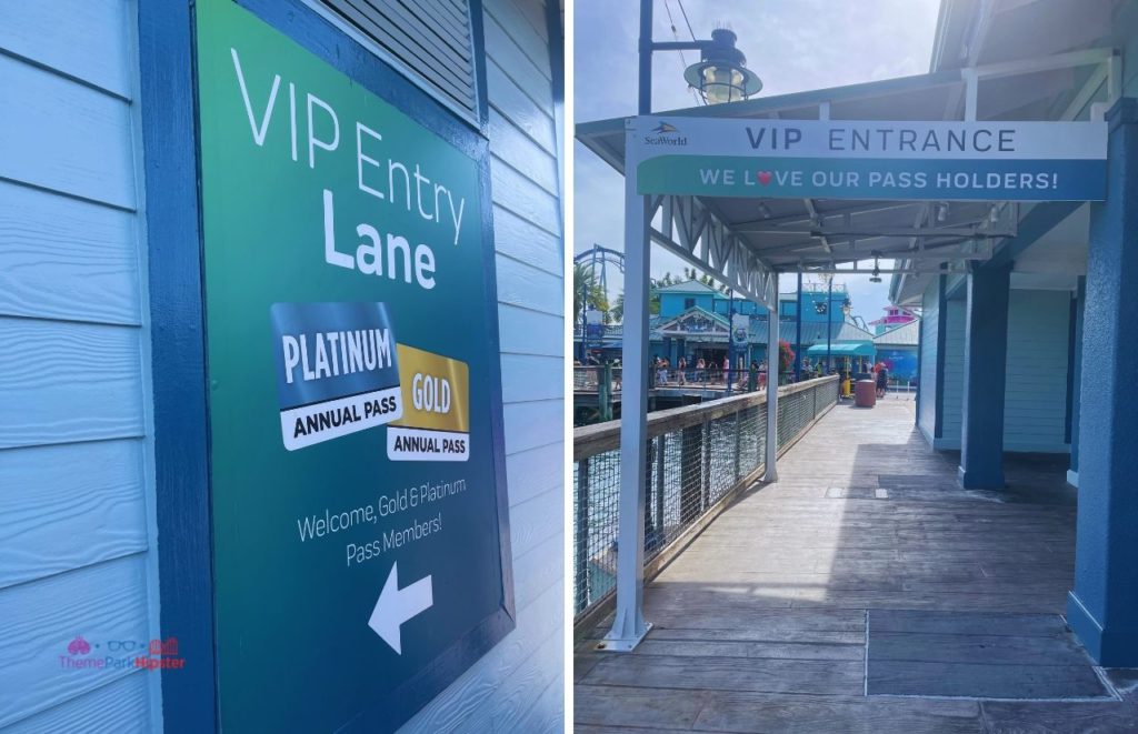 SeaWorld Orlando Annual Passholder VIP Entrance. Keep reading for the best things to do at SeaWorld.
