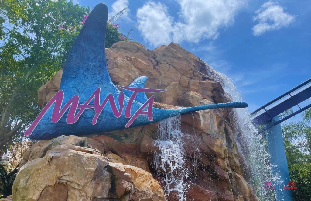 SeaWorld Orlando Manta roller coaster Entrance