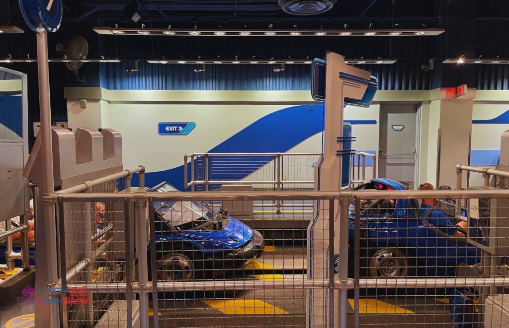 Test Track Epcot Boarding the Cars. Keep reading to get the full guide on the best Single Rider Lines at Disney World.