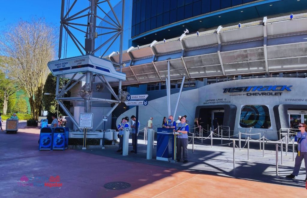 Test Track Epcot Front Entrance. One of the best epcot rides ranked from worst to best for your disney world vacation.