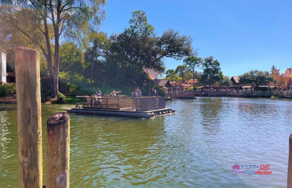 Disney Magic Kingdom Boat Ride to Tom Sawyer’s Island Frontierland
