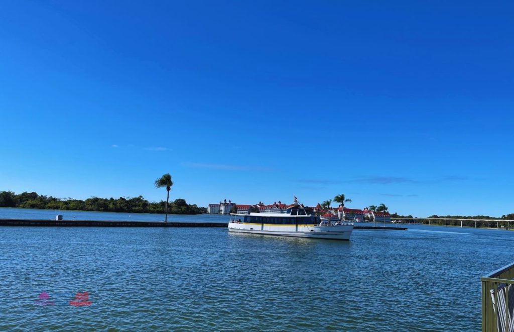 Disney Magic Kingdom Boat over Bay Lake Lagoon