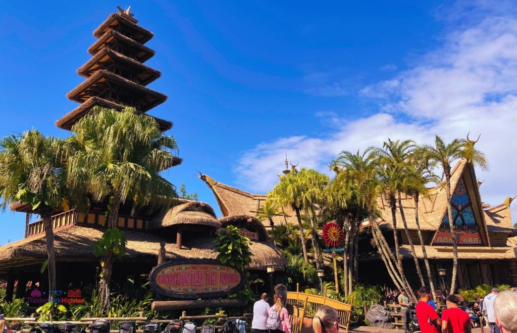 Disney Magic Kingdom Enchanted Tiki Room Entrance and Sunshine Terrace Adventureland. Keep reading to get the top 10 best shows at Disney World.