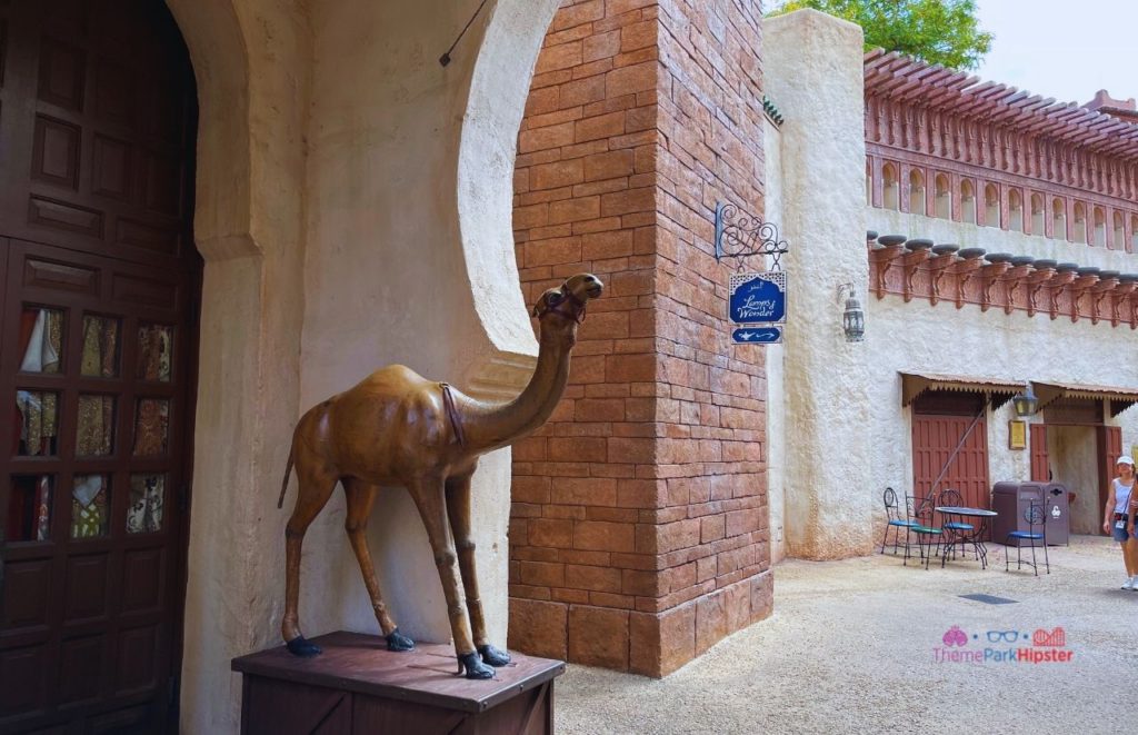 Epcot Morocco Pavilion with Camel