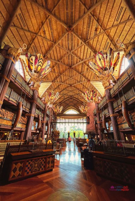 Animal Kingdom Lodge Lobby. Keep reading for the best Disney World Tips and Tricks for First Timers.
