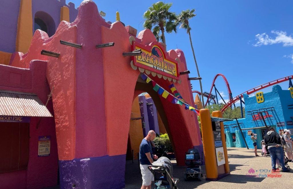 Busch Gardens Tampa Bay pantopia and scorpion roller coaster. Want the perfect Busch Gardens itinerary? Keep reading to see is one day enough for busch gardens tampa.
