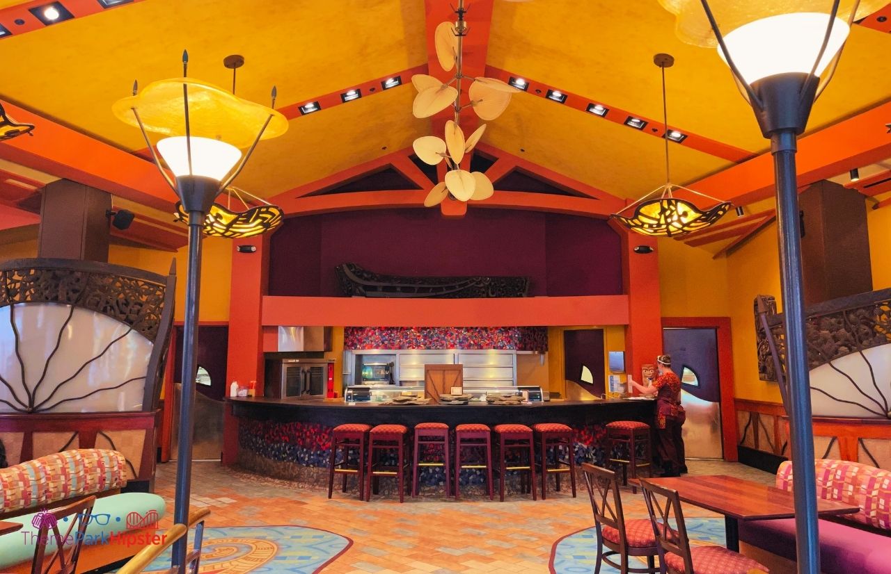 Disney Polynesian Resort Village Kona Cafe Sushi Bar