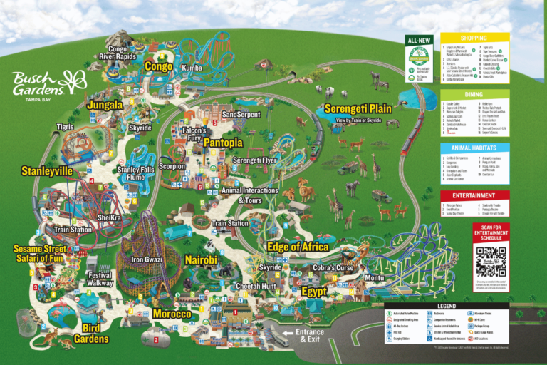 2024 Busch Gardens Tampa Bay Ultimate Guide: Tips, Tickets, Rides and ...