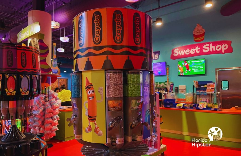 Crayola Experience Sweet Shop. One of the Best Things to Do in Orlando, Florida
