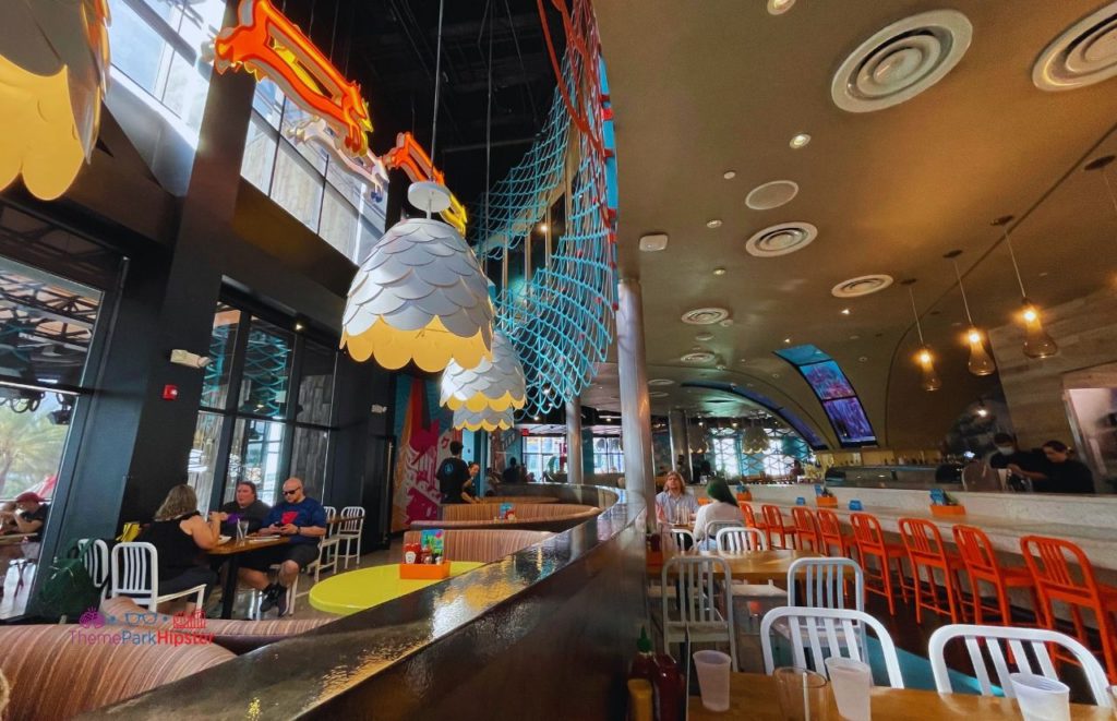 Universal Orlando Resort Cowfish Restaurant in Citywalk. One of the best restaurants in Universal Orlando CityWalk.