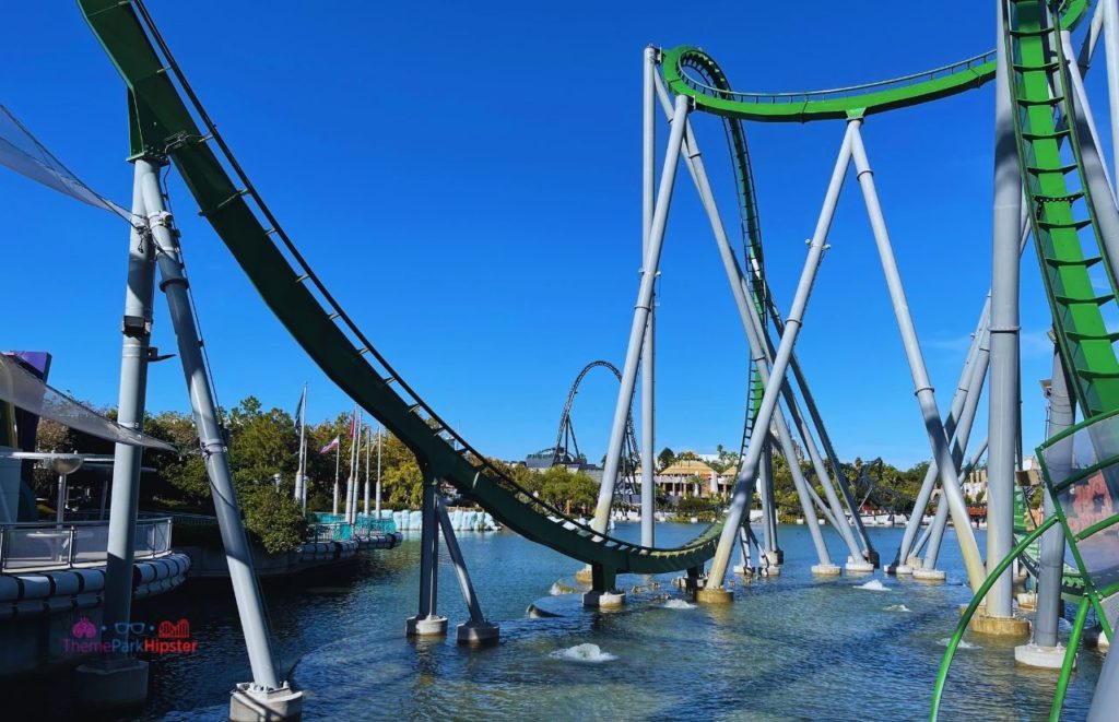 2024 Universal Orlando Resort Incredible Hulk Roller Coaster at Islands of Adventure. Keep reading to learn how to have the best Universal Orlando Solo Trip for Travelers going to theme parks alone.