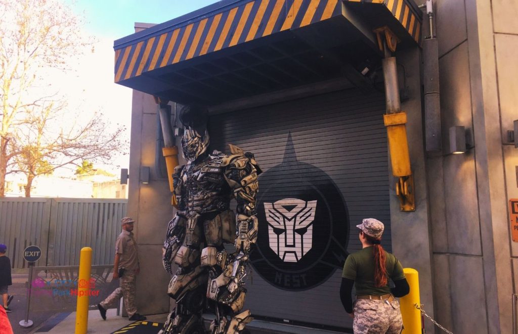 Universal Orlando Resort Megatron of Transformers Robot at Universal Studios