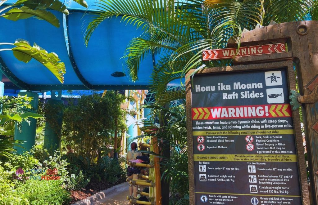 Universal Orlando Resort Volcano Bay Honu Ika Moana Raft Slides