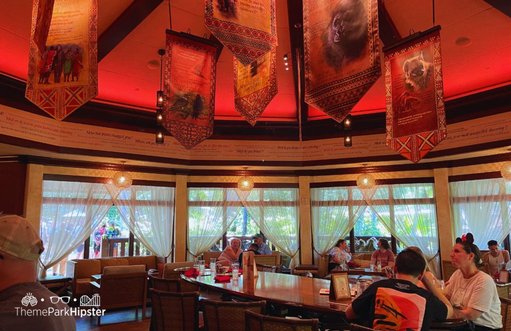 Nomad Lounge at Disney's Animal Kingdom Theme Park Dining Room