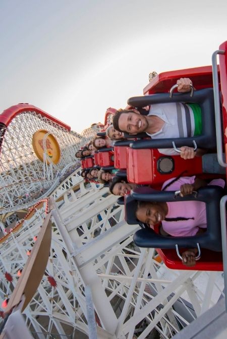 The thrilling Incredicoaster at Disney California Adventure Park, brings guests the first ride-through attraction in the world to feature characters from Disney Pixar’s The Incredibles (1)