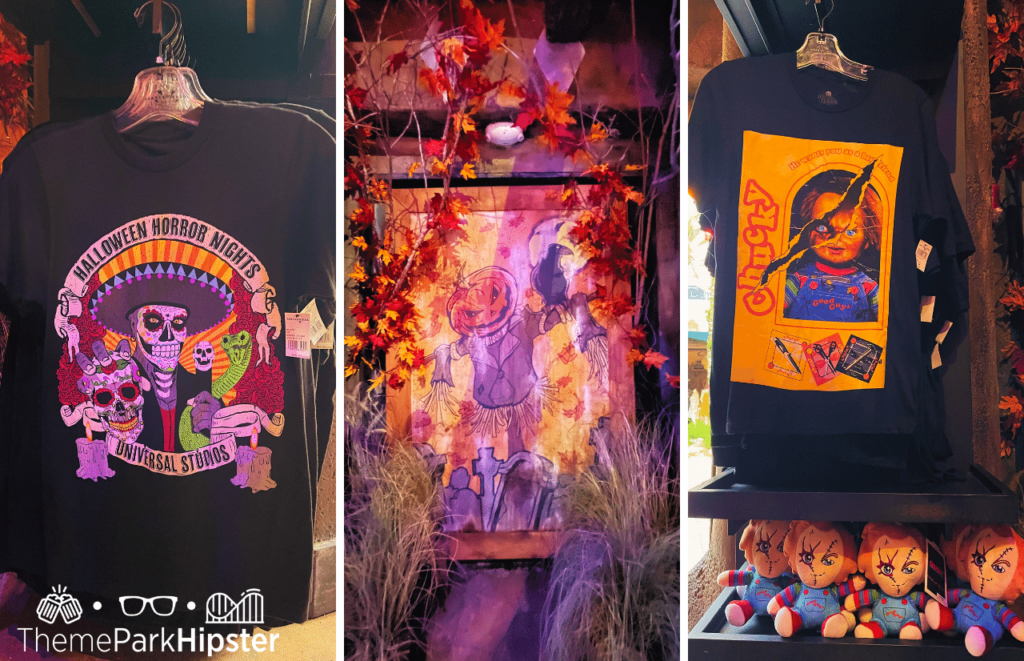 Halloween Horror Nights 2022 shirts from All Hallows Eve Boutique at Islands of Adventure HHN Merchandise at Universal Studios HHN 31. Keep reading to learn what to wear to Halloween Horror Nights.