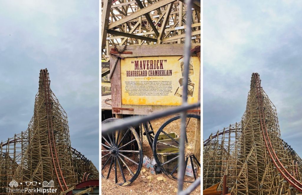 Cedar Point Steel Vengeance Roller Coaster Maverick Beauregard Chamberlain Easter Egg
