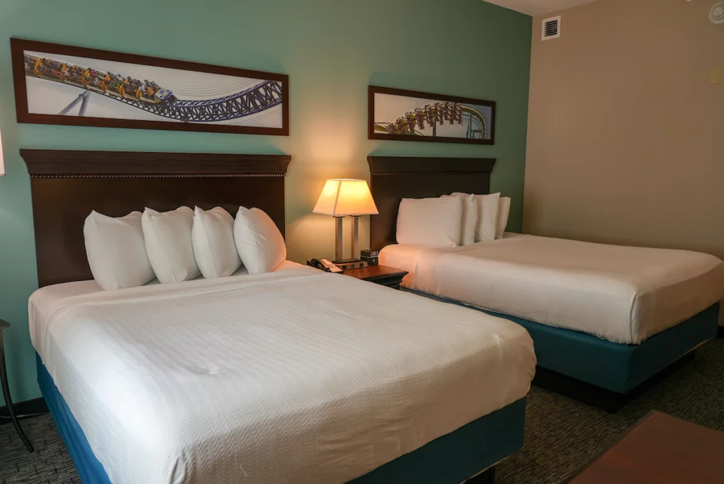 Cedar Point's Express Hotel Room. Keep reading to learn about the best hotels near Cedar Point and where to stay in Sandusky, Ohio.