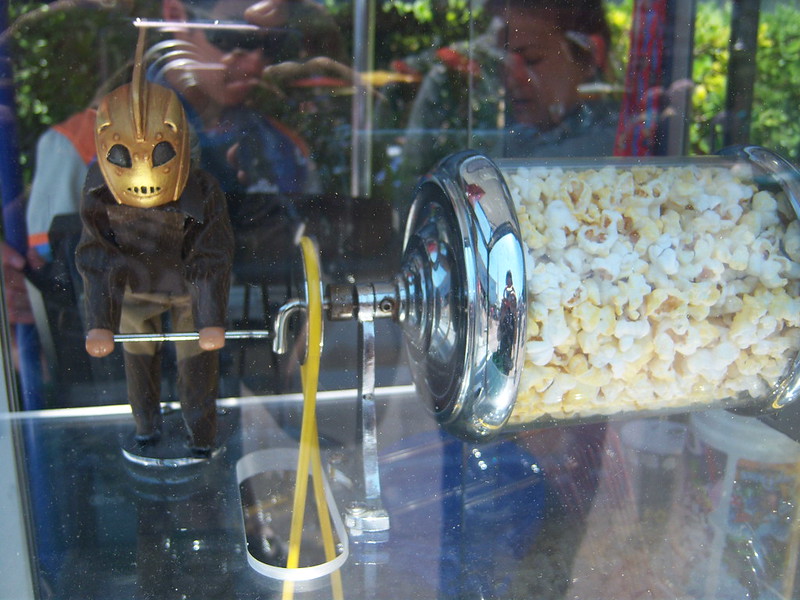 Rocketeer Popcorn Turner at Disneyland. Keep reading for the hidden best kept secrets of Disneyland!