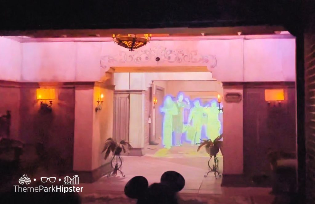 Ghost Family on Twilight Zone Tower of Terror Disney World Ride
