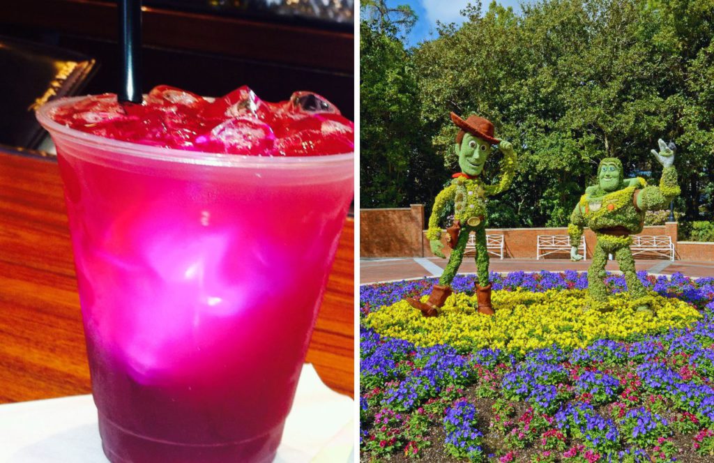 Red Grown Up's Lemonade at Woody Lunch Box in Toy Story Land from Woody's Lunch Box in Hollywood Studios