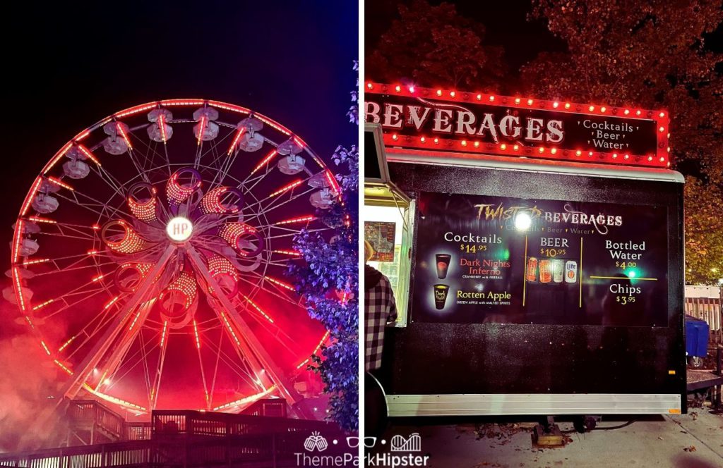 Ferris Wheel and Halloween Beverages at Hersheypark Dark Nights. Keep reading to get the full Hersheypark list of rides and attractions.