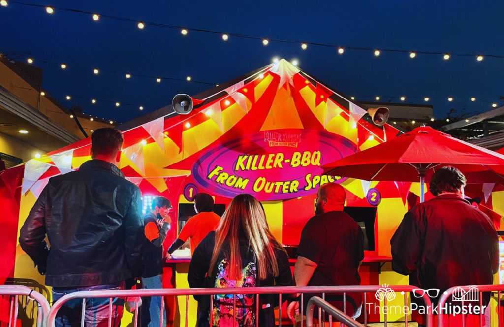 Killer BBQ From Outer Space Food Kiosk Halloween Horror Nights at Universal Studios Hollywood 2022