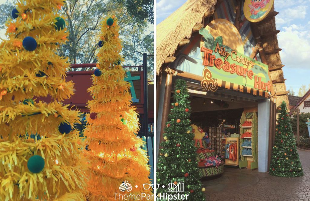 Sesame Street Safari Abby Cadabby's Store Busch Gardens Christmas Town. Keep reading to get the full guide on doing Christmas at Busch Gardens Tampa!