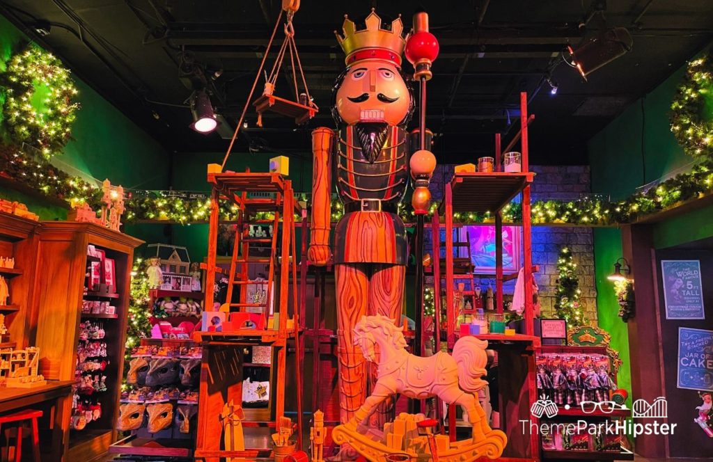 Tribute Store with Nutcracker Christmas at Universal Studios in Universal Orlando Resort