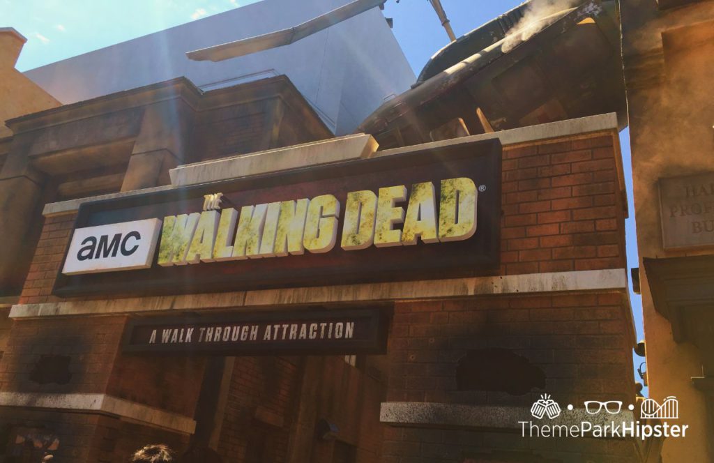 Walking Dead Attraction Universal Studios Hollywood California