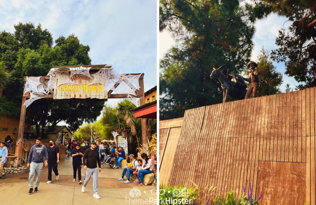 Welcome to Ghost Town with Cowboy Halloween at Knott's Berry Farm during Knott's Scary Farm