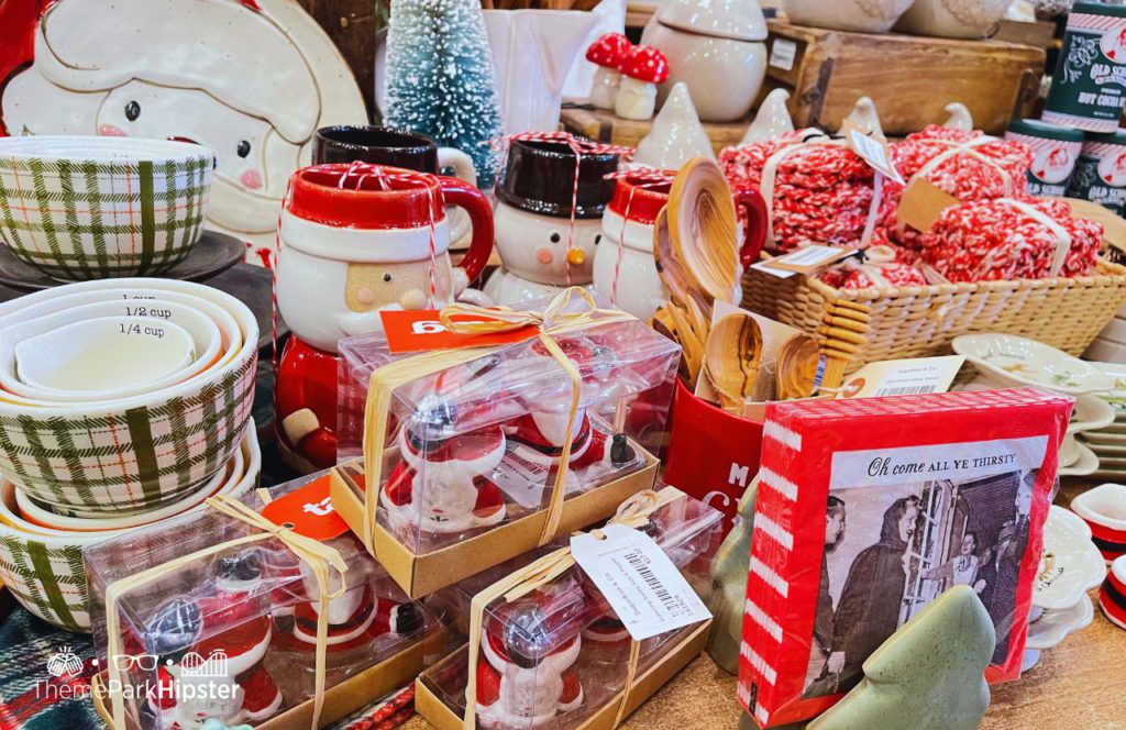 2023 Christmas Mugs at Sugarboo and Co Store at Disney Springs, Florida