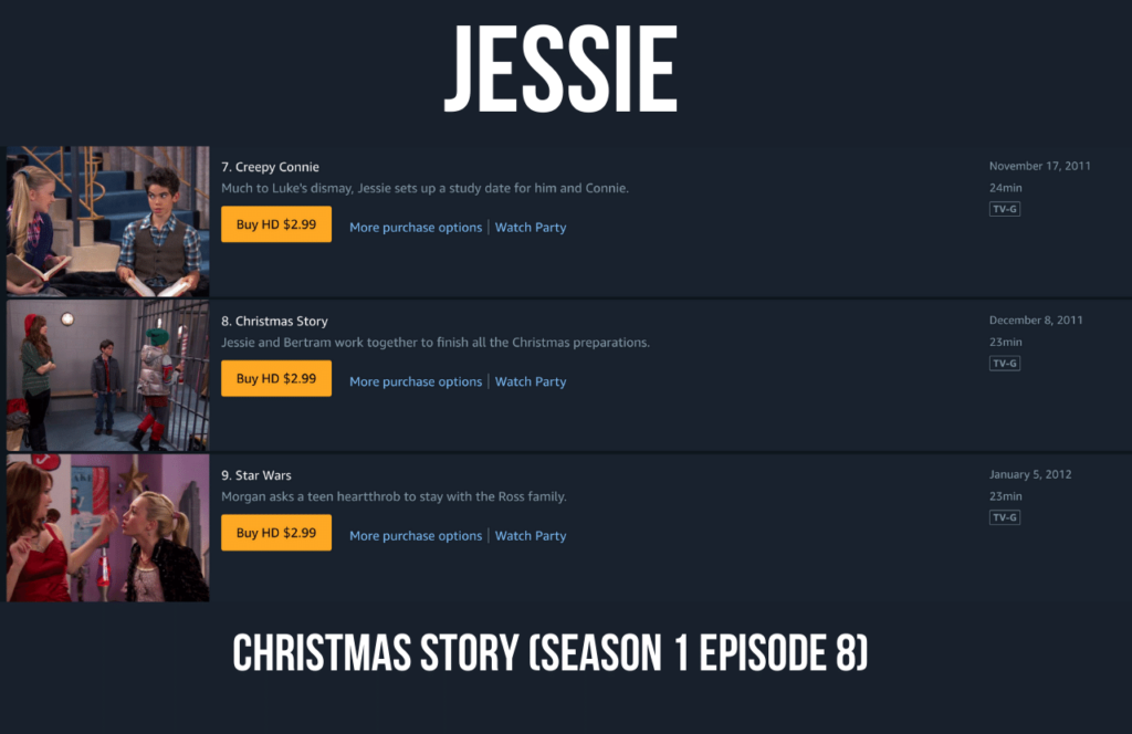 Jesse Christmas Story Special Season 1 Episode 8. One of the best Disney Christmas Channel Episodes
