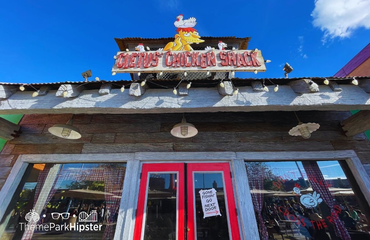 Universal Orlando Resort Cletus Chicken Shack at Universal Studios in Springfield Simpsons Land