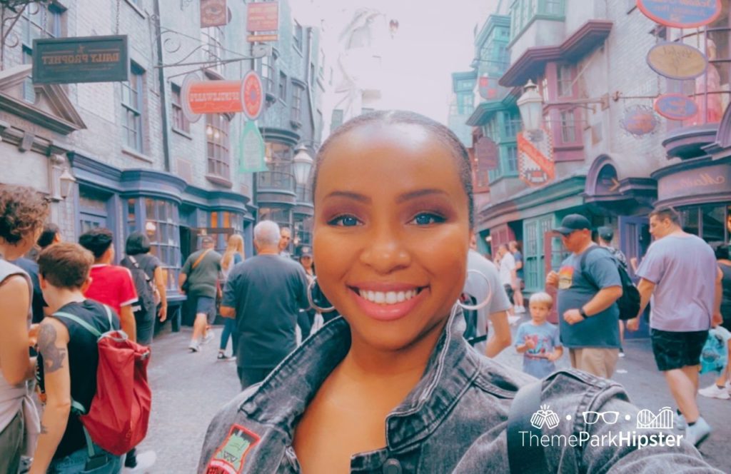 Universal Orlando Resort NikkyJ in Diagon Alley in the Wizarding World of Harry Potter